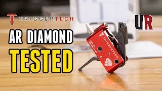 TESTED New TriggerTech AR Diamond 15lb  4lb AR15 Trigger [upl. by Evets]