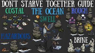 Dont Starve Together Guide The Ocean  Biomes Mobs amp More [upl. by Chirlin]