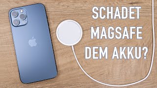 iPhone mit MagSafe laden nach 6 Monaten  Wie wirkt es sich auf den Akku aus [upl. by Carder]