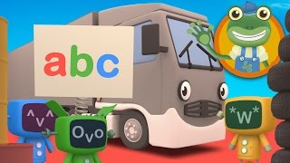 Geckos Garage ABC  Learn the Alphabet with Big Trucks [upl. by Elmore]