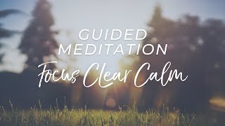 15Minute Guided Meditation for Focus and Clarity [upl. by Anerec]