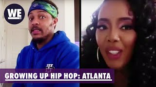 Angela amp Bows New Song 🎵Growing Up Hip Hop Atlanta [upl. by Gerek]