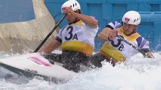 BaillieStott Gold  Mens Canoe Double  London 2012 Olympics [upl. by Aitsirt]