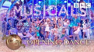 Strictly pros celebrities amp judges perform Mamma Mia Megamix from Mamma Mia  BBC Strictly 2018 [upl. by Pollak]