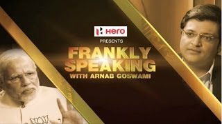 Frankly Speaking with Narendra Modi  Full Interview [upl. by Narbig625]