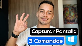 3 Comandos Capturar pantalla en PC con Windows 11 [upl. by Nikkie]