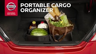 Portable Cargo Organizer  Genuine Nissan Accessories [upl. by Retsev]