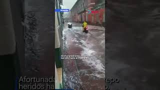 🇪🇨 Graves inundaciones en Quito [upl. by Eidde841]