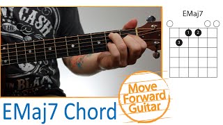 Guitar Chords for Beginners  EMaj7 [upl. by Eileen]