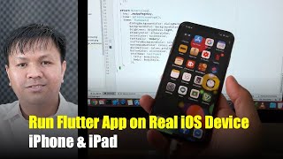 How to Run Flutter App on Real iOS Device iPhone 11 Pro X Max X 8 Plus 8 7 7 and iPad [upl. by Adabel]