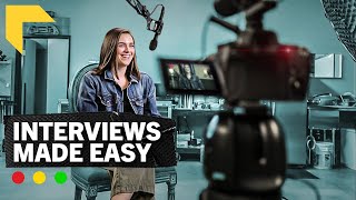 How to Shoot Cinematic Interviews  10 Easy Steps [upl. by Cornela213]