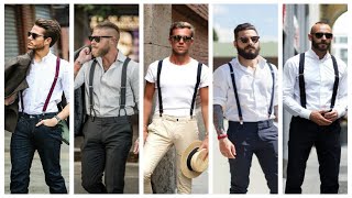 Suspenders For Men How To Wear 2019  Suspenders Mens Fashion  Deepu Fashion [upl. by Sileray]