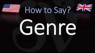 How to Pronounce Genre CORRECTLY [upl. by Gabie]