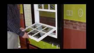 How to Tilt In amp Clean Vinyl Replacement Windows [upl. by Emirej711]