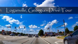 Loganville Georgia  Driving Tour  4K [upl. by Roche]