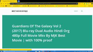 Guardians of the Galaxy Vol2 full download  Dual Audio hindiPeter Queal Groot Rocket [upl. by Sherrie]