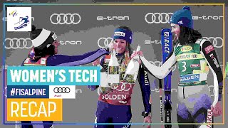 Recap  Women Giant SlalomSlalom  FIS Alpine [upl. by Coletta]