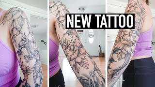 FULL SLEEVE TATTOO  Vlog [upl. by Abihsat]