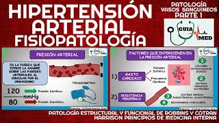 HIPERTENSIÓN ARTERIAL HARRRISON  GuiaMed [upl. by Enimrac]