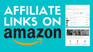 How To Create An Amazon Affiliate Link Affiliate Marketing For Beginners [upl. by Sethrida50]