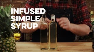 Infused Simple Syrup  How to Drink [upl. by Ahsekin]