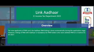 How to link PAN with AADHAAR [upl. by Annahsit]