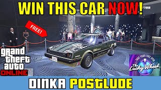 HOW TO WIN THE PODIUM CAR  Console amp PC  GTA 5 Online Lucky Wheel Tutorial gta gtaonline [upl. by Yllus]