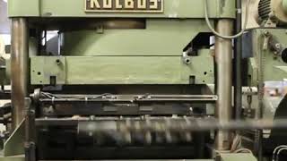 Kolbus foiling machine [upl. by Eve]