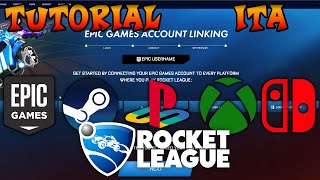 Trasferimento account di Rocket League su tutte le piattaforme TUTORIAL [upl. by Beisel]