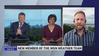 Meet the WGN Weather teams new meteorologist Tim Joyce [upl. by Ojybbob]