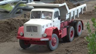 Oldtimer Trucks Modellbaumesse Friedrichshafen 2024 RC Trucks Part 1 [upl. by Enneyehs309]