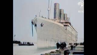 60 fps 1080p stabilized color Titanic and Olympic real footage [upl. by Karissa]