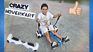 Crazy Hoverkart Ride MAX SPEED [upl. by Garald]