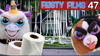 Feisty Films Ep 47 Epic Toilet Paper Prank [upl. by Noied]