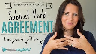 Subject Verb Agreement  English Lesson  Common Grammar Mistakes [upl. by Comfort43]