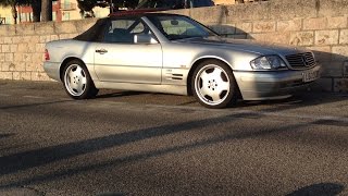 Mercedes Benz SL600 V12 drive and review R129 [upl. by Kiri]