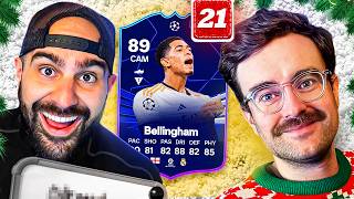 FC24 Squad Builder Showdown Advent UCL BELLINGHAMI Day 21 vs AA9Skillz [upl. by Elamor]