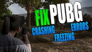 FIX PUBG Battlegrounds Crashing Freezing amp Errors On PC [upl. by Erica]