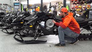 How to change Ski Doo belt [upl. by Ester]