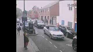 Moment attackers strike in Streatham [upl. by Ynomrah]