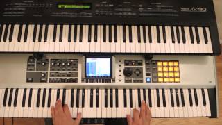 Comfortably Numb Instructional keyboard tutorial [upl. by Yslek]