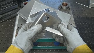 Aluminum Fabrication  Sheet Metal Forming and Punching  Blanking dies [upl. by Ailido129]