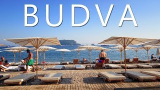 Budva Montenegro  Budva Old Town and beaches [upl. by Akcirehs145]