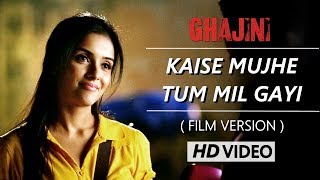 Kaise Mujhe Tum Mil Gayi  Film Version Full Video  Ghajini  HD 1080p [upl. by Bibby497]