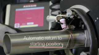 AXXAIR Orbital TIG welding machines SATO open heads [upl. by Kcirttap616]