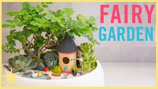 DIY  How To Make A Fairy Garden [upl. by Akieluz]