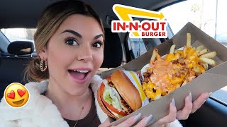 INNOUT MUKBANG IN LA [upl. by Cacka]