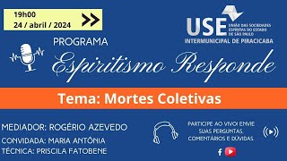 Programa Espiritismo Responde  007 24042024 [upl. by Ijar]