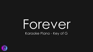 Kari Jobe  Forever  Piano Karaoke Lower Key of G [upl. by Barbi]