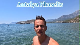 Turkey Antalya Phaselis Vlog [upl. by Araeit]